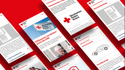 Deutsches Rotes Kreuz – Rebranding - Grafikdesign