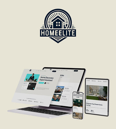 HomeElite Website Design/Development - Création de site internet