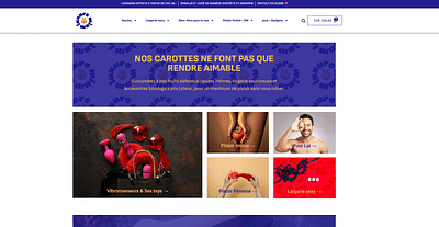 Luxure Miam – Boutique en ligne de sextoys et lingerie en Suisse - Grafikdesign