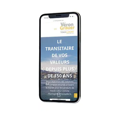 Migration et redesign du site Web de Veron Grauer - Rédaction et traduction