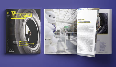 La Manufacture du social Michelin - Graphic Design