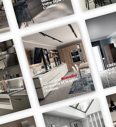 Content creation for scavolini - Branding y posicionamiento de marca