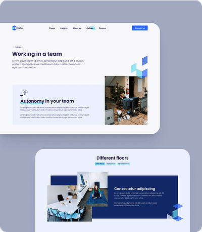 UX/UI, for a variety of projects and clients. - Grafikdesign