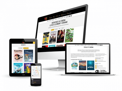 Refonte intégrale du site du Cinéma Le Rio - Webseitengestaltung