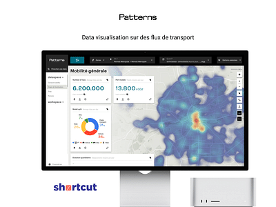 Exploration de données sur des flux de transport - Sviluppo di software