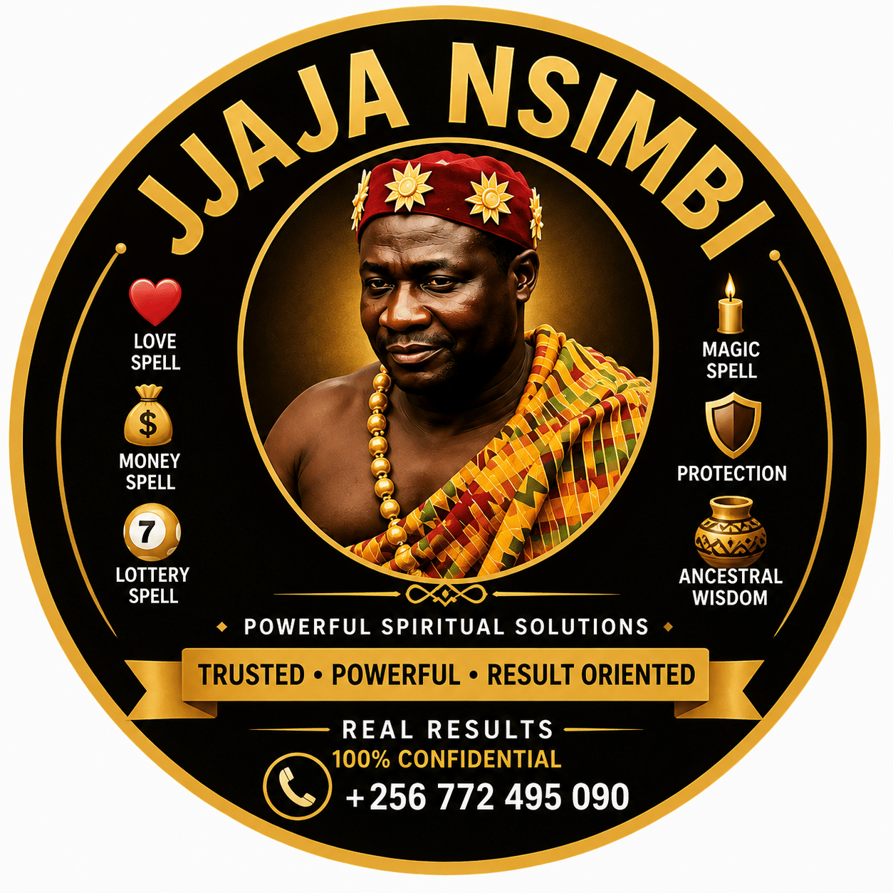 Jjaja Nsimbi Traditional healer  256772495090
