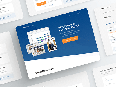 WELT: Plattform zur Werbeplanung. - Ergonomie (UX/UI)