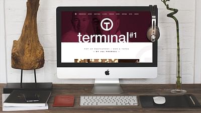 Création du Site we pour Terminal#1 - Stratégie digitale