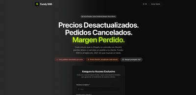 Fundy SNK | Reducción de pedidos cancelados en un 95% - Développement de Logiciel