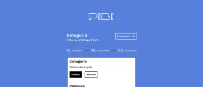 Configuratore offerte commerciali - Cloud Consulting