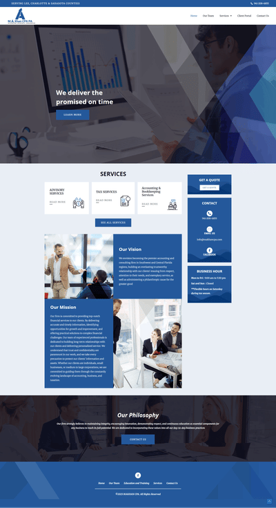 Makan CPA – A Digital Upgrade for Smarter Financial Solutions - Référencement naturel