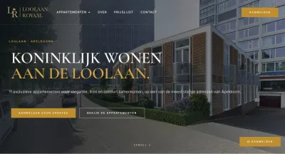Webdesign project voor loolaan royaal - Website Creation
