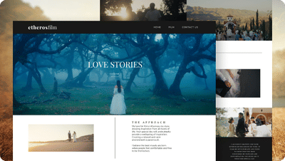 Etheros Films - Cinematic Production Portfolio - Creación de Sitios Web