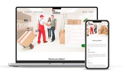 Transportation Company Web Design - Mobile App
