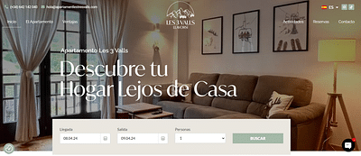 Diseño Web | Apartamento Les 3 Valls - Création de site internet