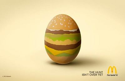 The hunt isn't over - Werbung
