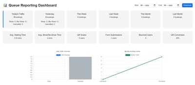 Q Flow - Queue Management Application - Web Application
