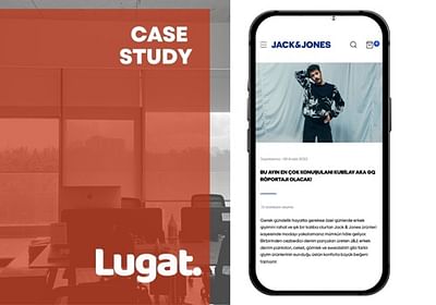 Jack & Jones | Lugat Success Story - Textgestaltung