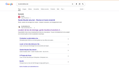 LOCATIONDEBOX.BE - Création de site internet