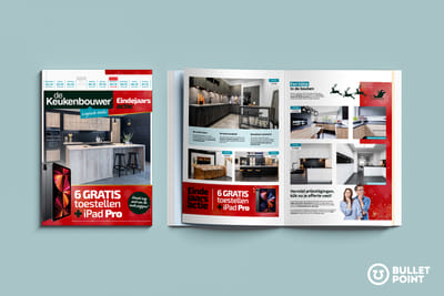 De Keukenbouwer - folders - Image de marque & branding