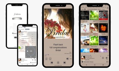 Online Music Application - App móvil