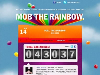 MOB THE RAINBOW - Publicidad