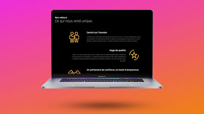 Réalisation de Site Web - Fullteam - Website Creatie