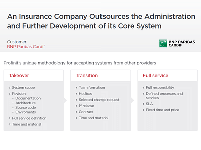 Administration & development of a core system - Web analytique/Big data