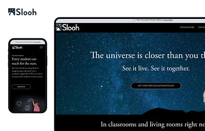 Solution for Remote Observation of Space - Web Application