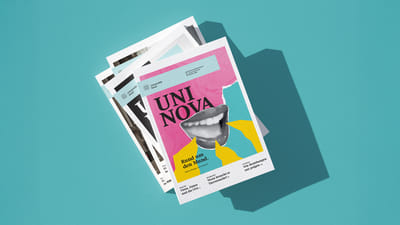 Editorial design for the University of Basel. - Design & graphisme
