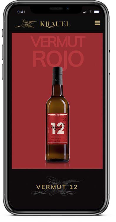 Diseño web - bodegas Krauel - Creación de Sitios Web