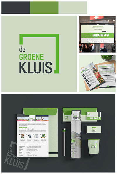 De Groene Kluis - Grafische Identiteit