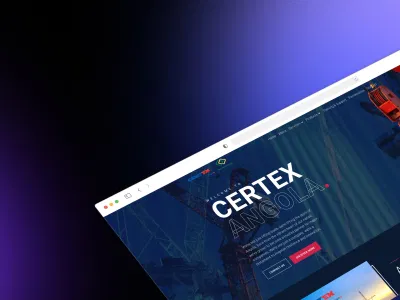 Certex Angola - Création de site internet