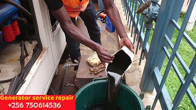 Safe generator service and maintenance in Kampala - Werbung
