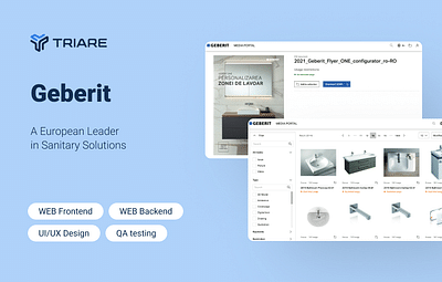 Geberit – A European Leader in Sanitary Solutions - Webseitengestaltung