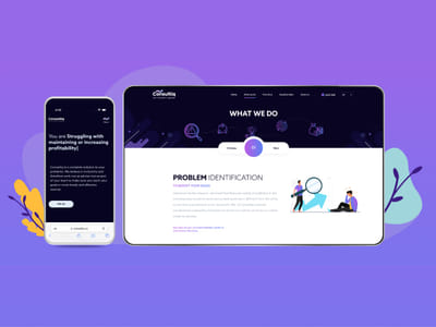 Consultiq - Interactive Website - Branding & Positioning