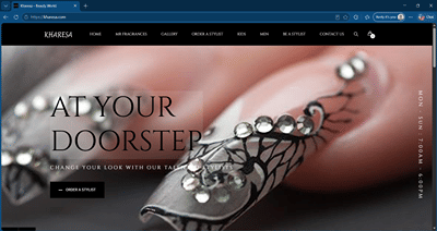 Ecommerce website development - Graphic Design