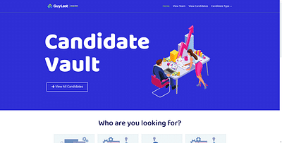 Talent Directory Website For Guy Last - Création de site internet