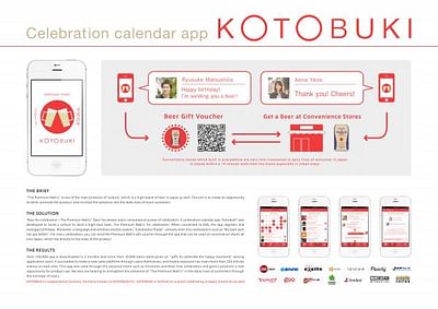 KOTOBUKI - Publicité