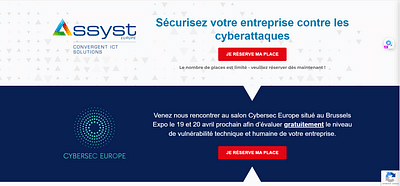 Campagnes complète société IT security - Réseaux sociaux
