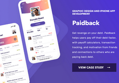 Paidback - Ergonomie (UX / UI)