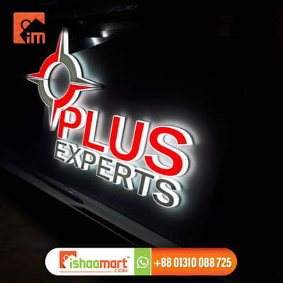 Acrylic Sign Acrylic Letters Led Front lit - E-commerce