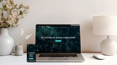 Neue Website für ein IT-Sicherheitsunternehmen - Administration web