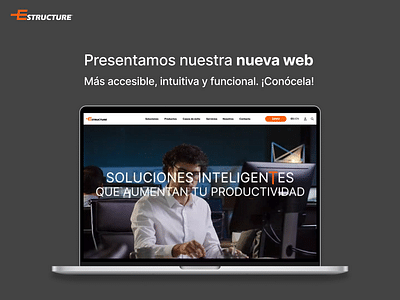 Creación sitio Web Estructure y Gestión de RRSS - Diseño Gráfico