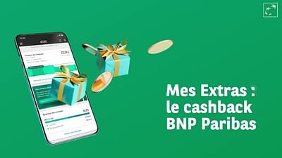 "Mes Extras", programme de Cashback de BNP Paribas - Applicazione Mobile