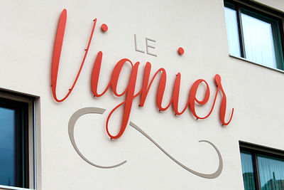 Logo Le Vignier - Image de marque & branding