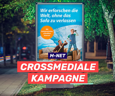 Marketingkampagne für Telekommunikationsanbieter - Grafikdesign