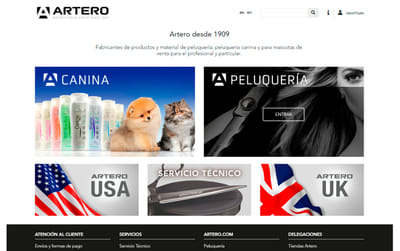 Artero - Creación de Sitios Web