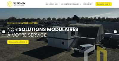 BATIMOD SOLUTIONS : Refonte du site vitrine - Creación de Sitios Web