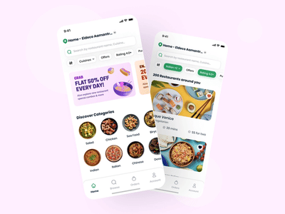 Seta - food ordering apps - Werbung